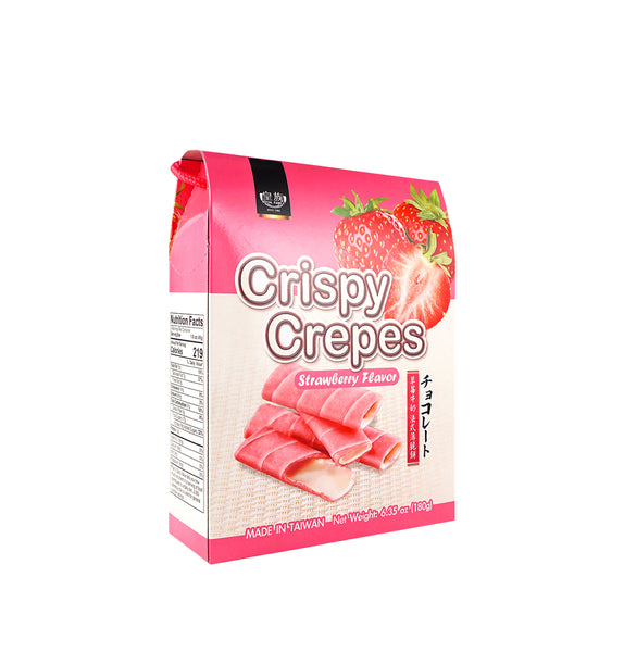 Strawberry Crispy Crepes SINGLE TRAY